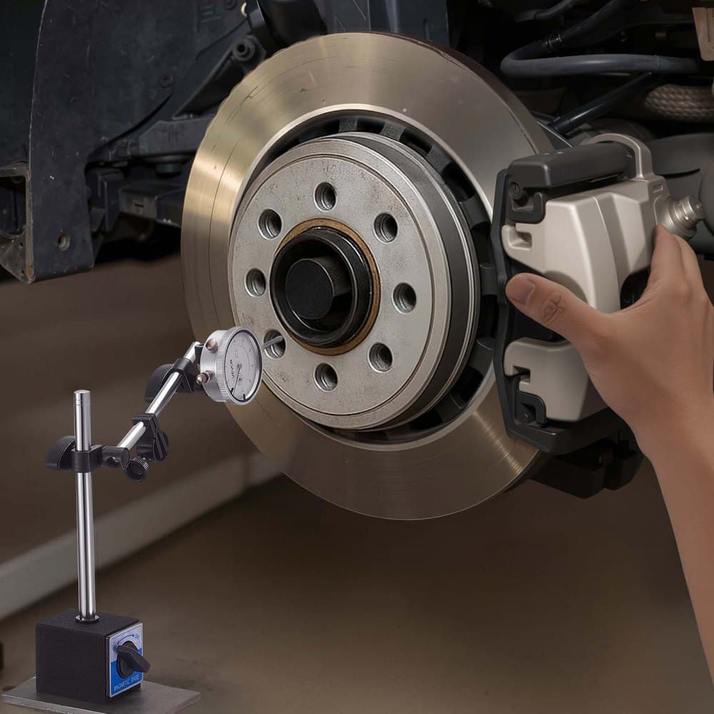 Úchylkomer s číselníkovým testom, presnosť 0,03 mm, rozsah merania 0 – 25,4 mm, ľahko čitateľný veľký číselník, profesionálny na meranie vnútorného priemeru, detekciu hádzania, kontrolu rovinnosti