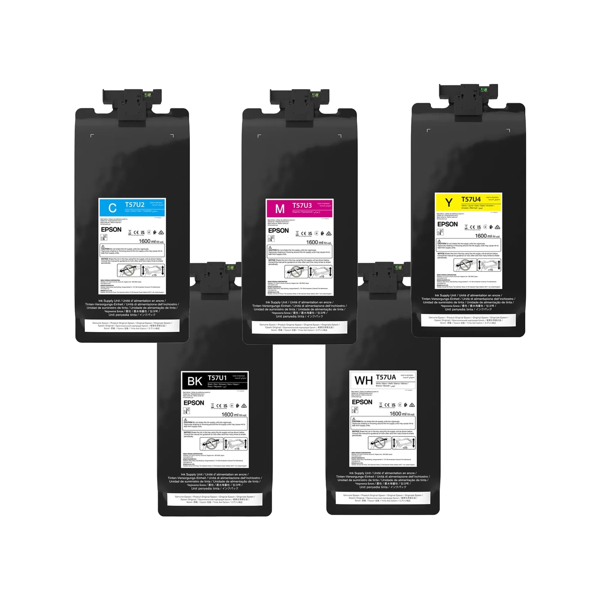 Atramentová kazeta Epson UltraChrome DF pre SureColor G6000 s objemom 1600 ml, rôzne farby