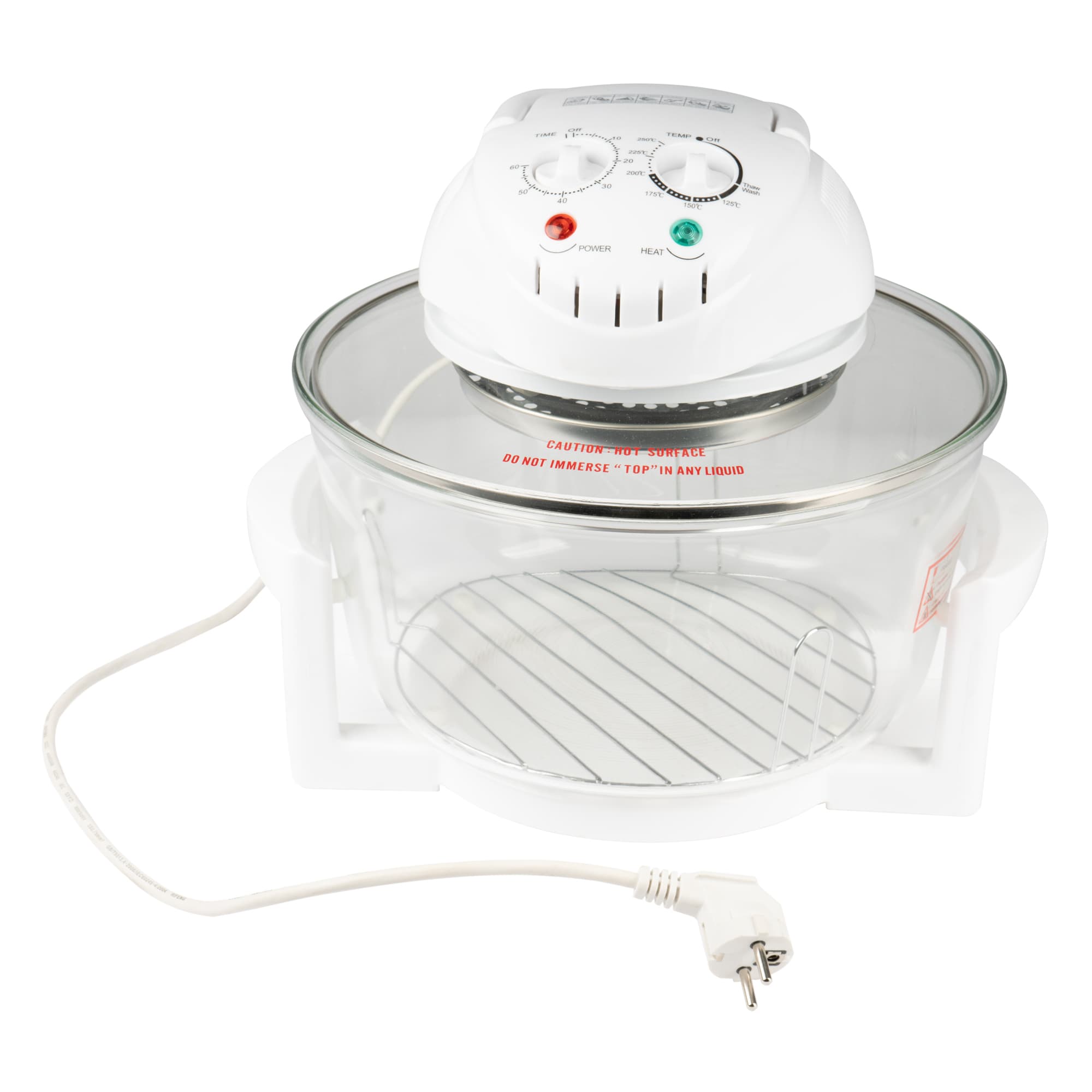 Teplovzdušná rúra, 1350 wattov, 230 V, 6 A