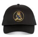 Detská šiltovka Kráľovský zlatý štít FC Real Madrid v modrom