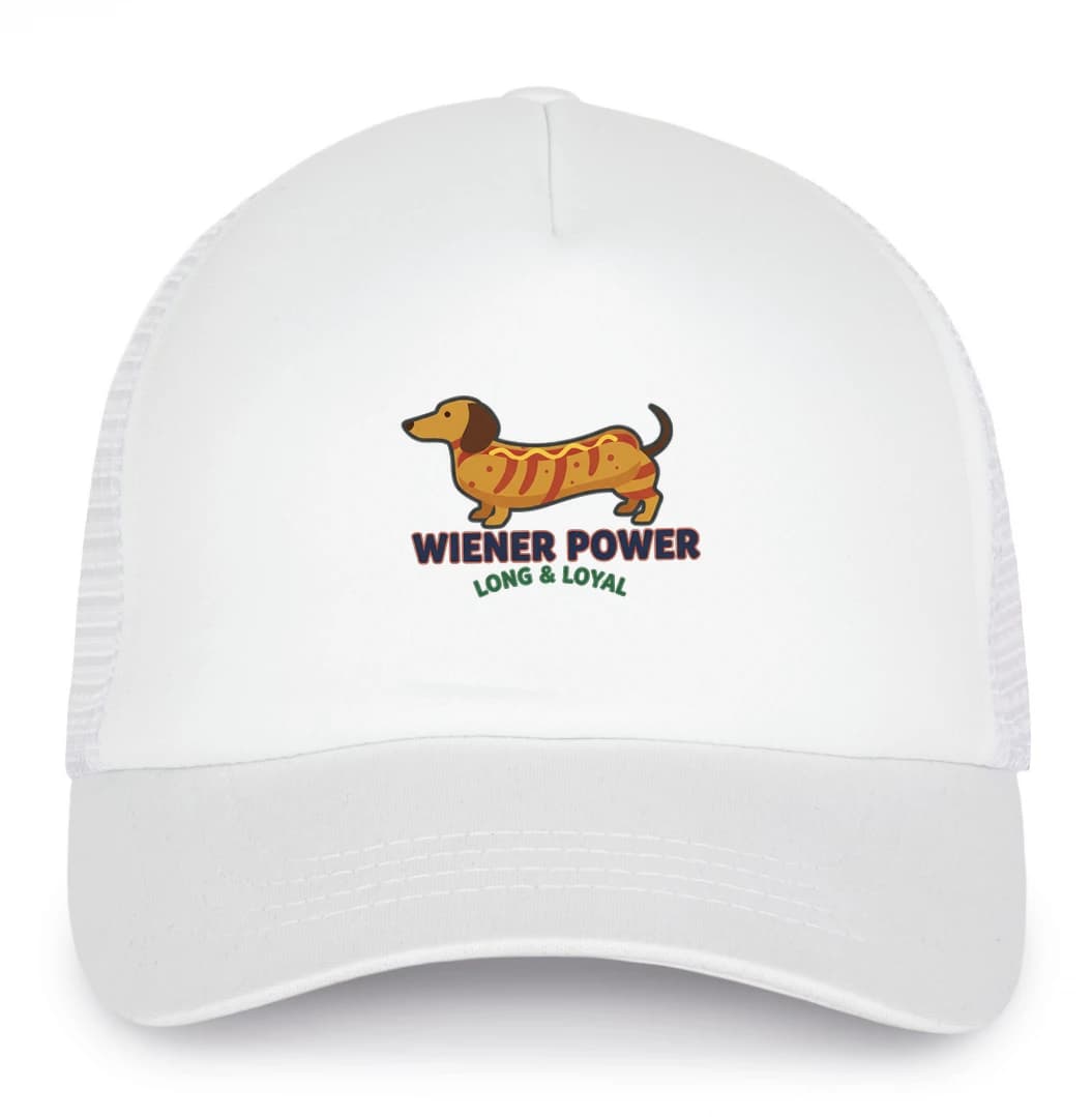 Detská šiltovka Jazvečík Hotdog Wiener Power Dlhý a verný