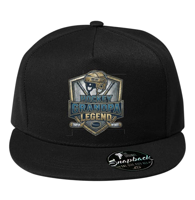 Šiltovka snapback Hokejový dedko Legenda na ľade