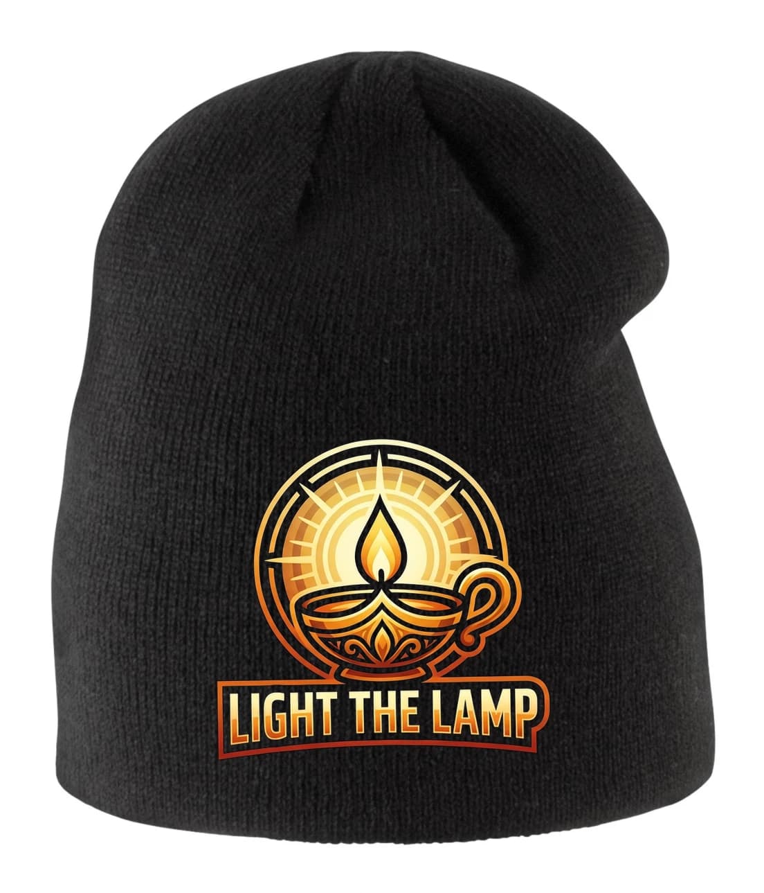 Detská zimná čiapka Posvätný plameň lampy Svetlo nádeje a sily