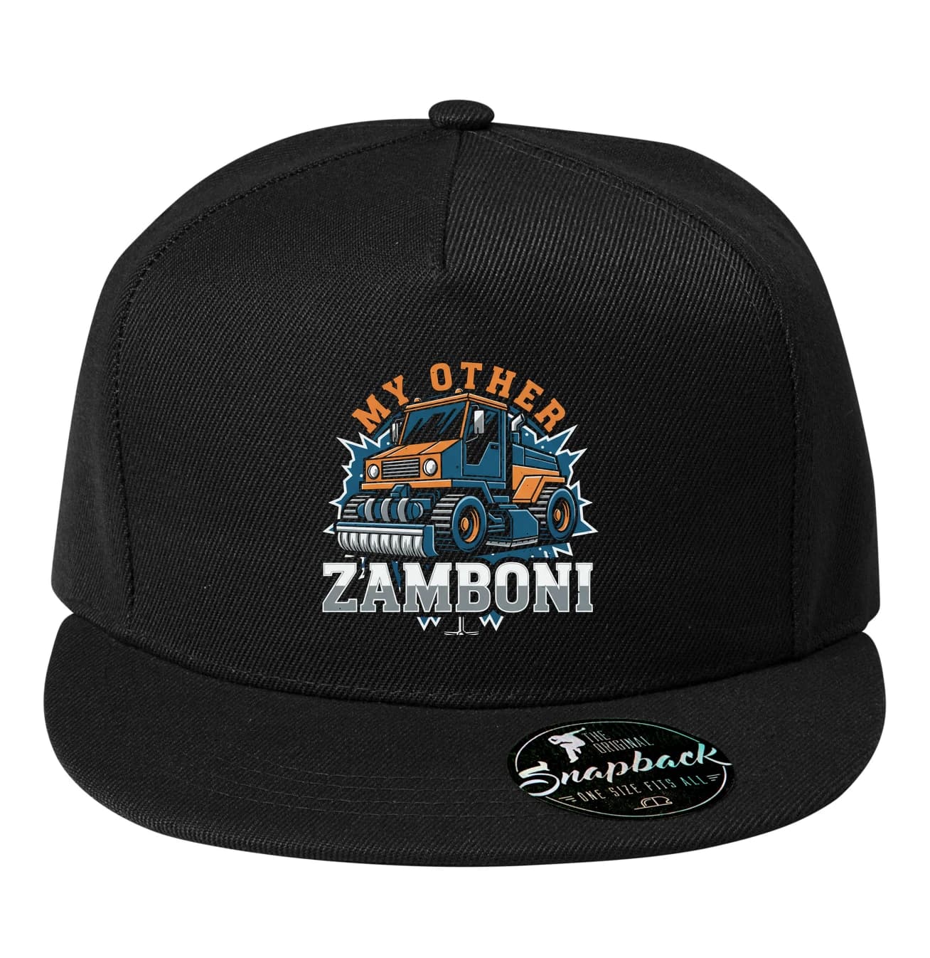 Šiltovka snapback Môj druhý stroj je rolba Ľadová legenda