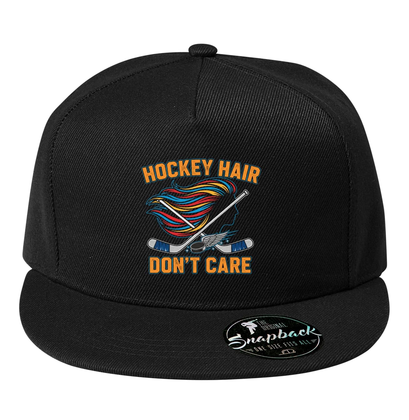 Šiltovka snapback Hokejové vlasy neriešim Hokejka, puk a štýl