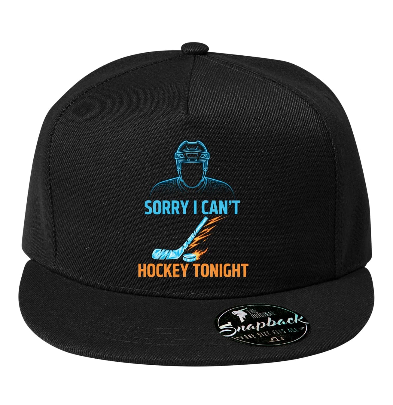 Šiltovka snapback Prepáč, nemôžem Dnes večer volá hokej