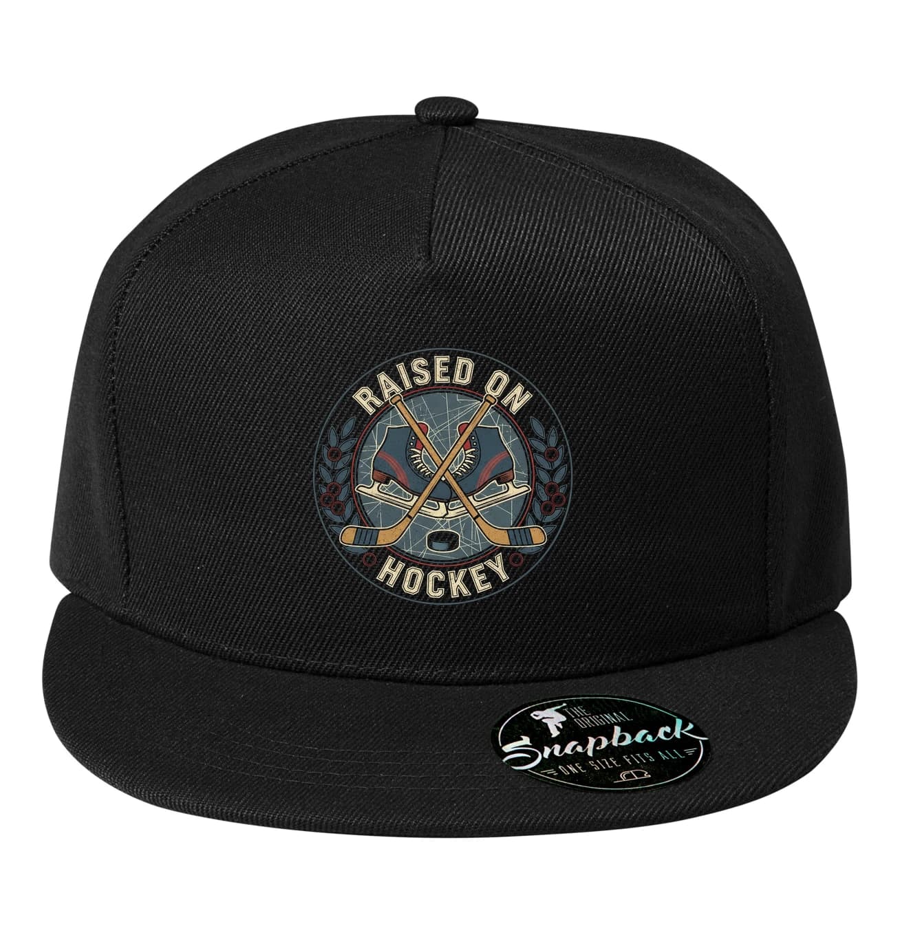 Šiltovka snapback Vychovaný na ľade Hokej v srdci a v krvi
