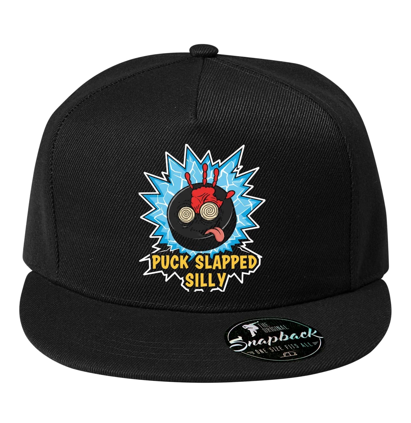 Šiltovka snapback Puck Slapped Silly Puk po divokej facke