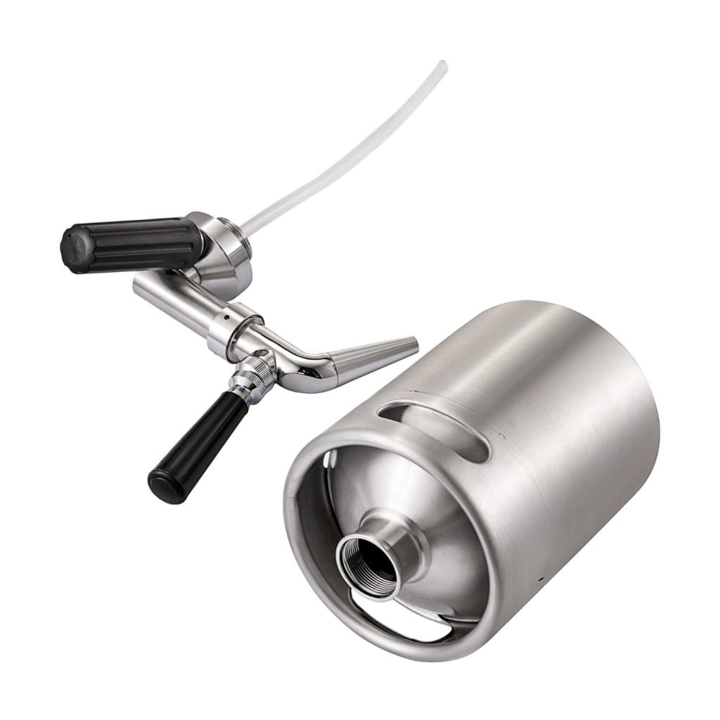 Kávovar Nitro Cold Brew 2l z nehrdzavejúcej ocele Nitro Brew Kávovar Nitro Prenosný kávovar Cold Brew s kefami Súprava na domácu prípravu kávy