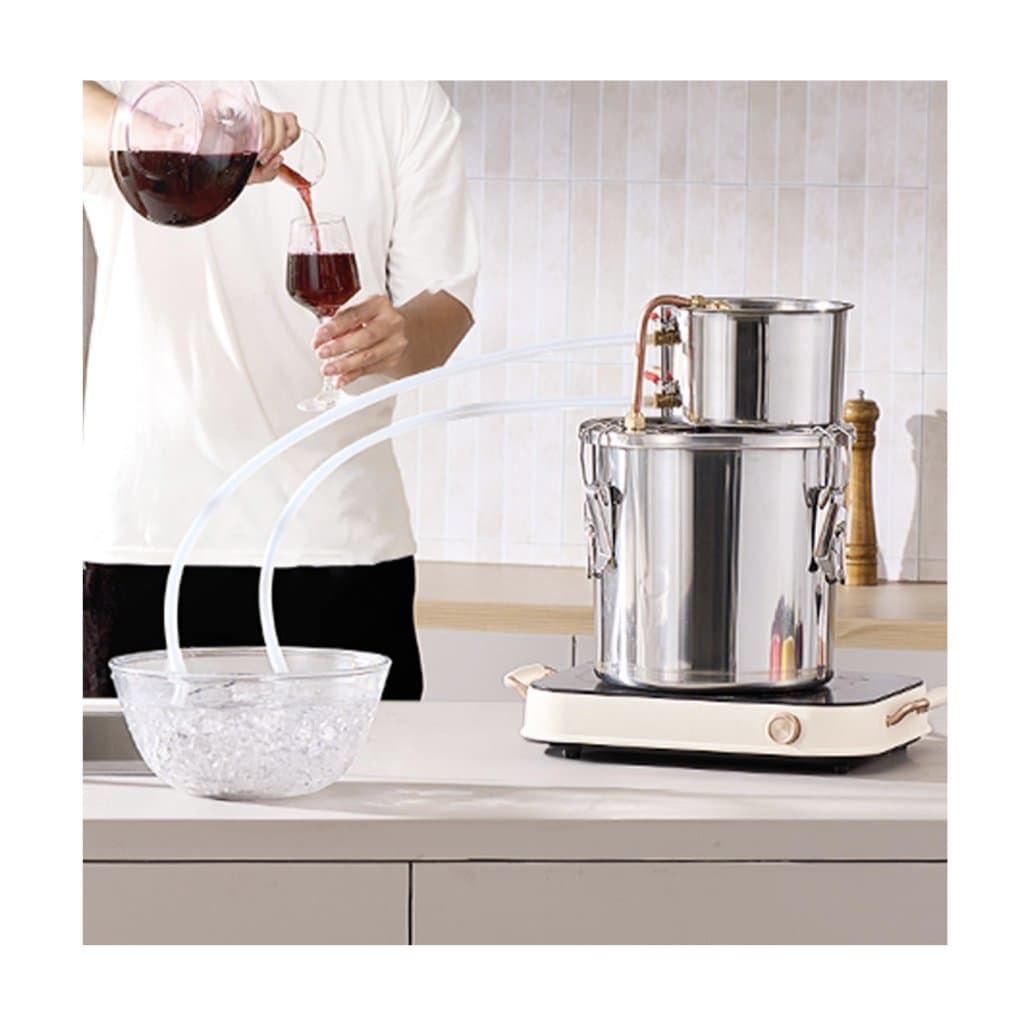 Súprava na varenie destilačného prístroja Moonshine s objemom 3 galónov, z nehrdzavejúcej ocele