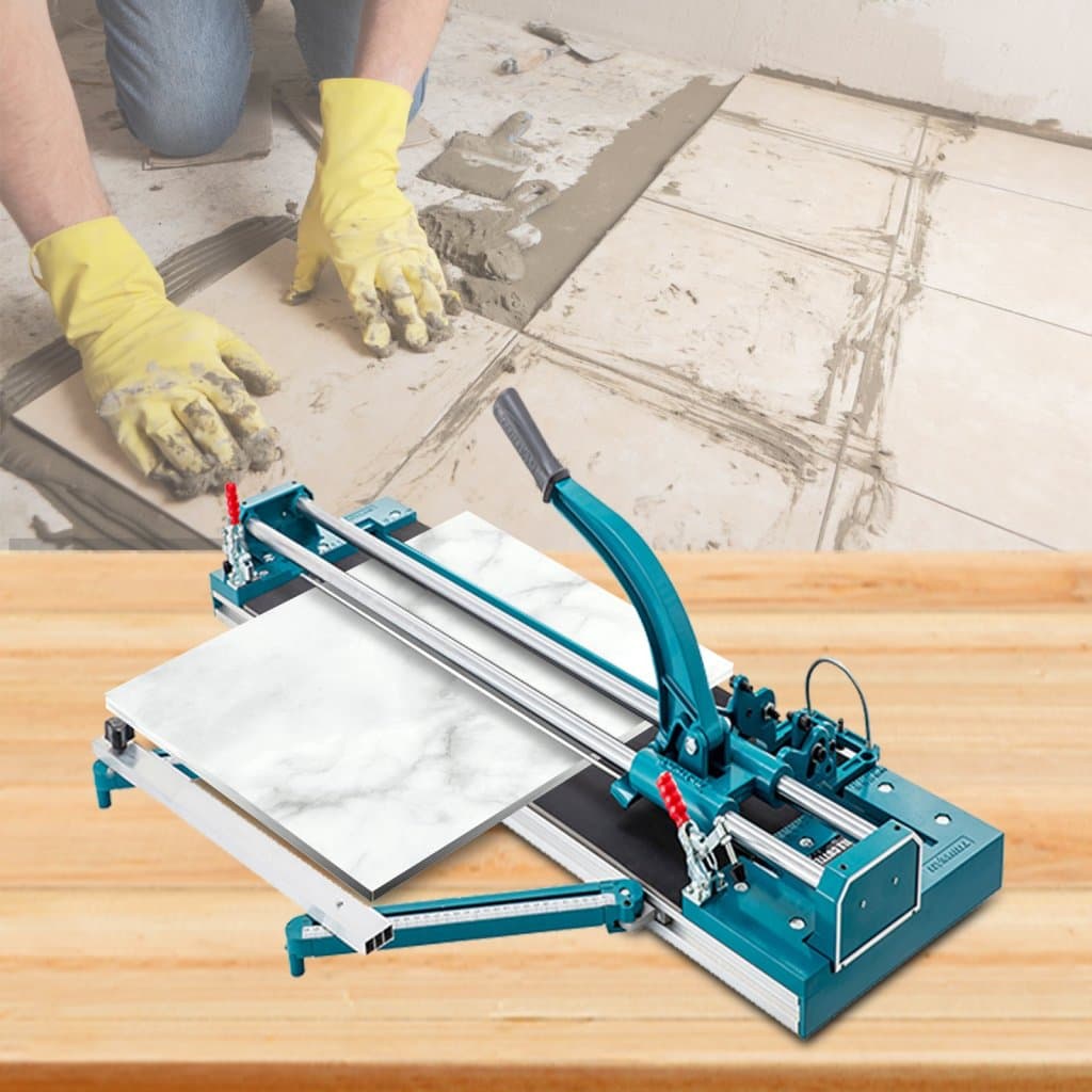 Dvojitá ručná rezačka dlaždíc 47 palcov/1200 mm, doštička 3/5 palca s presným laserovým polohovaním, ručná rezačka dlaždíc pre presné rezanie
