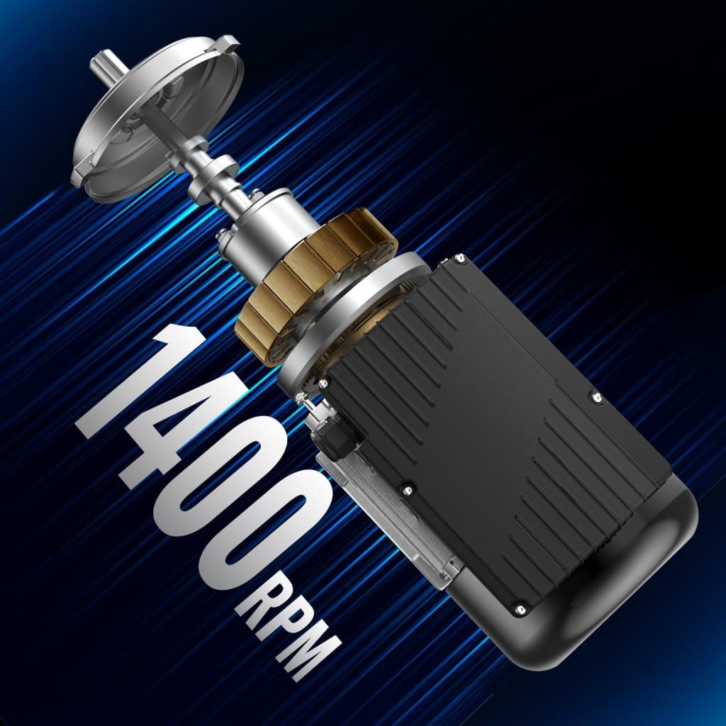 Elektromotor 0,75 kW 1400 ot./min. AC 220~240 V 5,45 A 1fázový 19 mm hriadeľ s perem