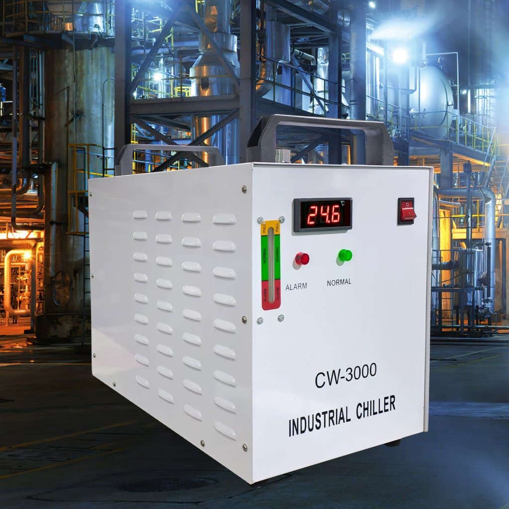 9L termolytický chladič vody s nádržou na CO2 s výkonom 60 W a 80 W