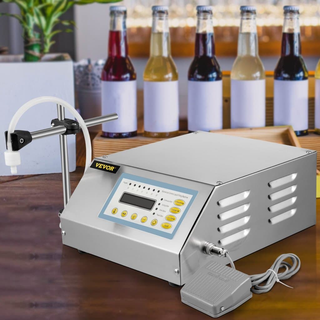 Automatický plniaci stroj na tekutiny 2-3500ml LCD displej