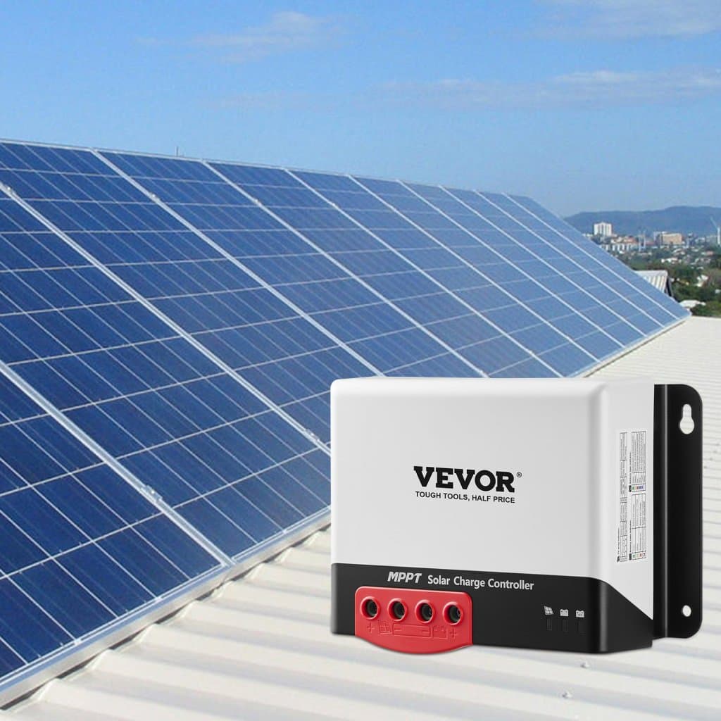 MPPT 50A solárny regulátor nabíjania, automatický DC vstup 12V/24V, regulátor nabíjania solárnych panelov s Bluetooth modulom, 98% účinnosť nabíjania pre uzavreté (AGM), gélové, zaplavené a lítiové batérie