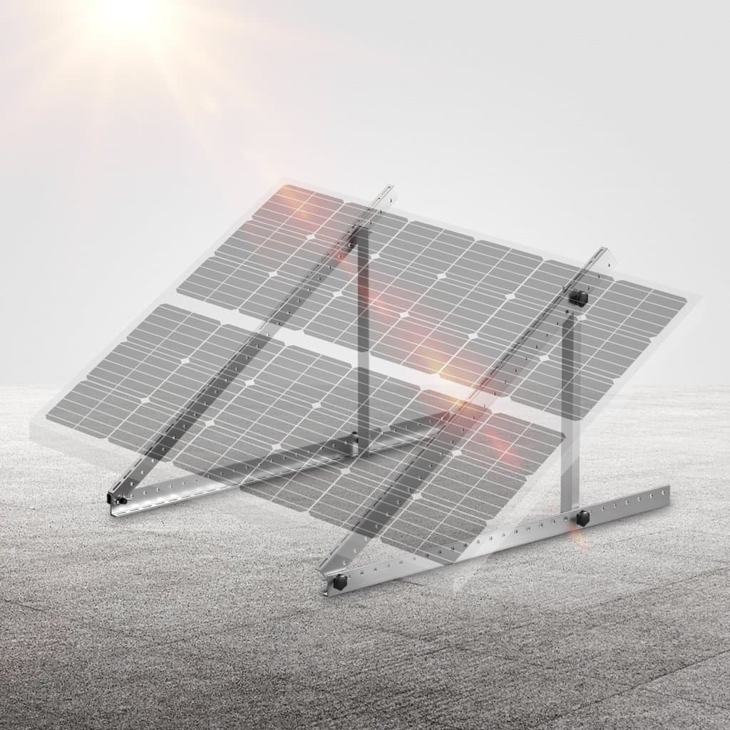 Montážne konzoly pre solárne panely 45 palcov, nastaviteľné sklony 0 – 90°, sada 2 kusov