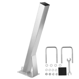 Držiak navijaka pre loď s U-skrutkami pre oje prívesu s rozmermi 76 mm Š x 76-101 mm V - miniatúra 2