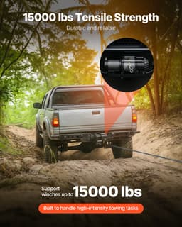 Držiak navijaka pre ťažné zariadenie s nosnosťou 6803 kg a prijímačom 50,8 mm - miniatúra 7