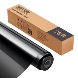 Teplonosná vinylová fólia HTV nažehľovacia na vinylovú rolku 304,8 x 7260 mm, lesklá čierna - miniatúra 2