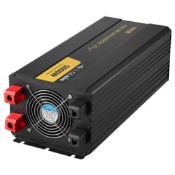 Čistý sínusový invertorový menič výkonu 5000W DC12V na AC230V menič s LCD displejom - miniatúra 3