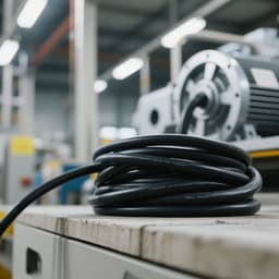50 FT (15,24 m) 10AWG (6 mm²) prémiový elektrický napájací kábel, medený predlžovací kábel - miniatúra 1