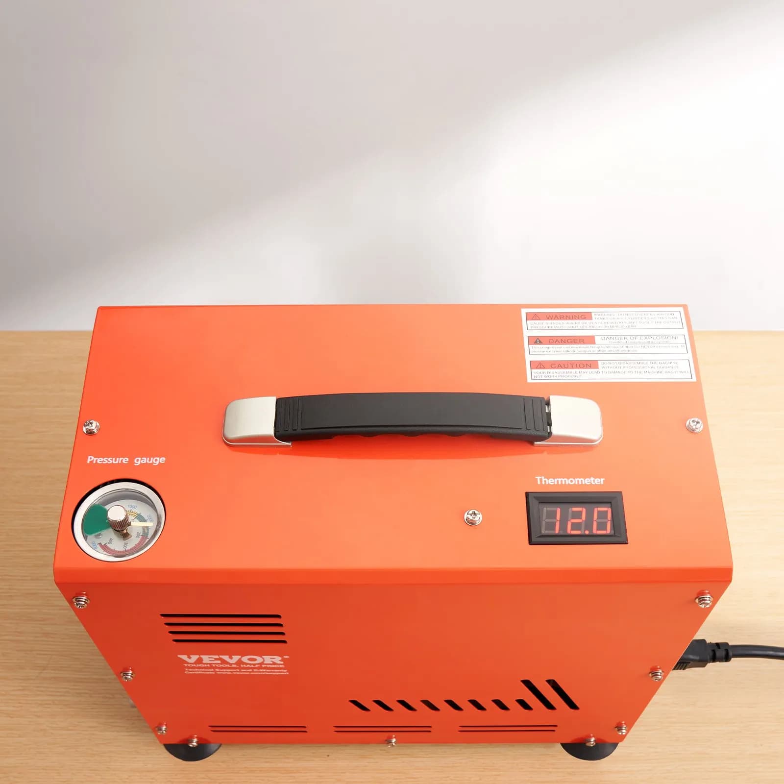 Vzduchový kompresor PCP 800W dvojvalcový kompresor PCP vzduchová pištoľ 4500 PSI/30 MPa
