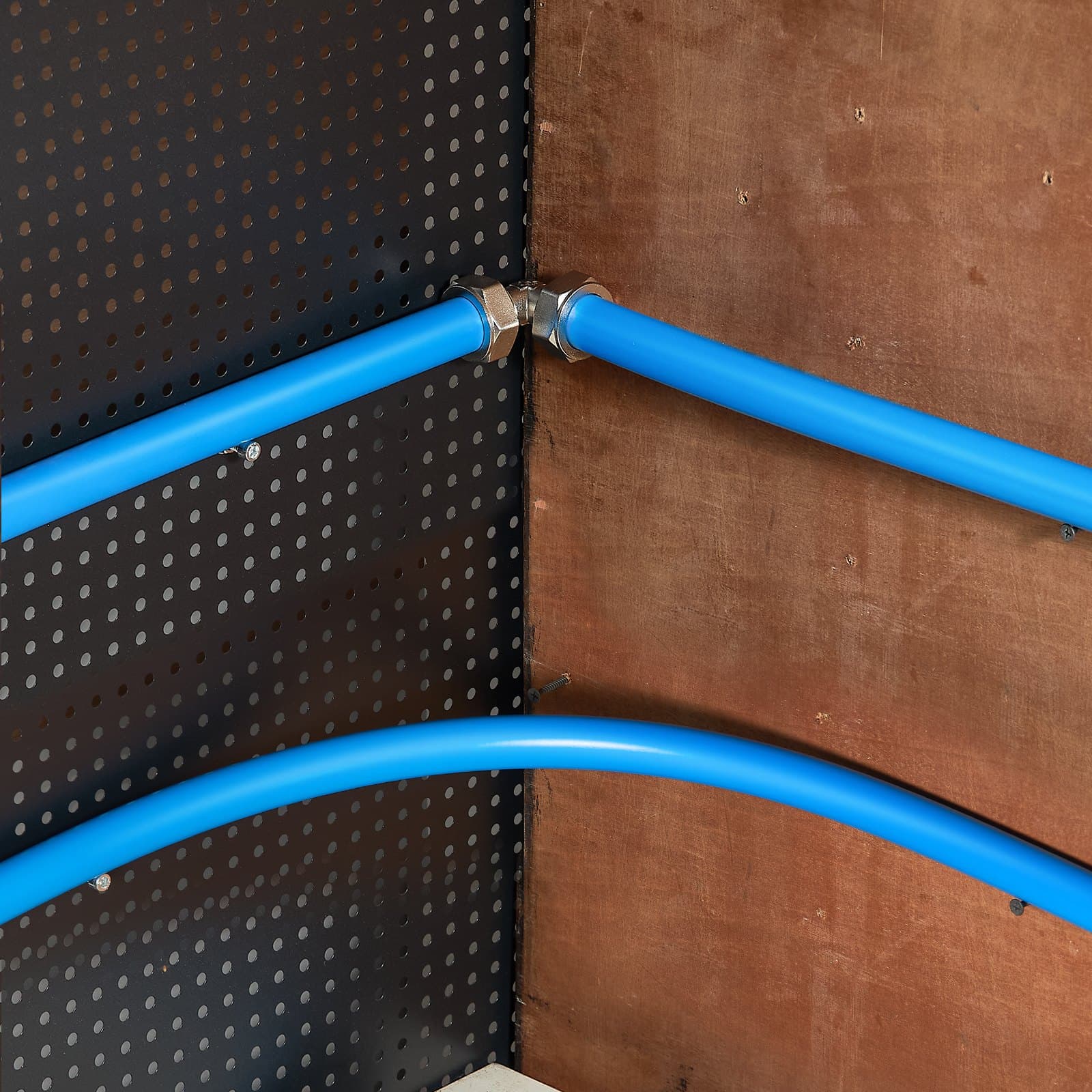 Súprava vzduchového kompresora, 3/4'' x 200FT, HDPE-hliníkový vzduchový potrubný systém, modrý