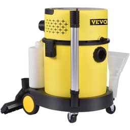 Mokro-suchý vysávač, 20,1 l, 2 Peak HP, prenosný dielenský vysávač 4 v 1 s funkciou fúkania a striekania, diaľkové ovládanie, HEPA a špongiová filtrácia, 5 kief do domácnosti, do auta - miniatúra 5