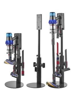 Stojan na vysávač, kompatibilný s Dyson V7 V8 V10 V11 V12 V15 SV10 SV12 SV14 SV18 SV21 zvislými vysávačmi a príslušenstvom, stabilný držiak na stojan s 3 sponami a nastaviteľnou výškou. - miniatúra 2