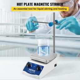 Magnetické miešadlo SH-2, laboratórne magnetické miešadlo, vyhrievacia platňa, objem miešania 2000 ml, digitálny displej s vyhrievacou platňou - miniatúra 2