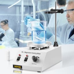 Laboratórna magnetická miešačka s horúcou platňou 1 l, regulácia otáčok, magnetická miešačka 25 W - miniatúra 1