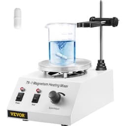 Laboratórna magnetická miešačka s horúcou platňou 1 l, regulácia otáčok, magnetická miešačka 25 W - miniatúra 2