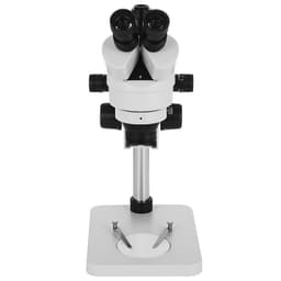 Stereomikroskop 3,5X-90X s otočným trinokulárnym stereomikroskopom a stĺpikovým stojanom, 360° - miniatúra 3