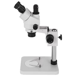 Stereomikroskop 3,5X-90X s otočným trinokulárnym stereomikroskopom a stĺpikovým stojanom, 360° - miniatúra 4