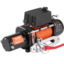 Elektrický navijak 4535,9 kg, syntetické lano, vodotesné diaľkové ovládanie - miniatúra 3