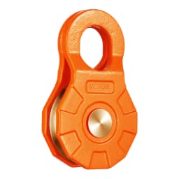 30-tonový závesný kladkostroj na odťahovanie pomocou navijaka, systém kladiek s pevnosťou v tahu 66 000 libier s lanom s priemerom 0,4" - 0,55", odolné príslušenstvo pre odťahovanie v teréne na ťahanie a odťahovanie nákladných vozidiel, traktorov, štvorkoliek a UTV - miniatúra 3