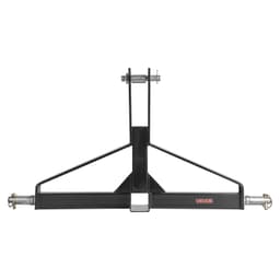 3-bodové ťažné zariadenie s 2-palcovým prijímačom, 3-bodové rýchloupínacie zariadenie pre traktory kategórie 1, nosnosť 1366 kg, adaptér na ťažnú tyč, kompatibilné s traktormi Kubota, Mahindra, Ford, Yanmar, John Deere - miniatúra 4