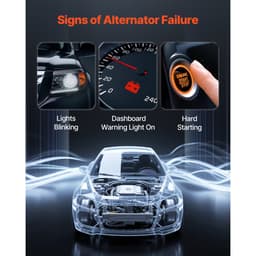 Alternátor do auta 8247N, vhodný pre Cadillac Escalade V8 5.3L/6.0L 2002-2004, Chevy Suburban 1500 2000-2004, GMC Yukon V8 4.8L/5.3L 2000-2004, náhradný alternátor do auta 10464481, 15755616 - miniatúra 10