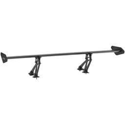 Univerzálny zadný spojler GT štýlu, nastaviteľné krídlo kufra, pretekárske auto, 43,3"/110 cm - miniatúra 4