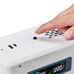 Zvyšujúci menič napätia, 3000VA, výkonný menič napätia, transformátor 110V na 220V, s 2 zásuvkami EU, USB výstup, LCD displej, teplotná ochrana, pre spotrebiče 220V - miniatúra 6