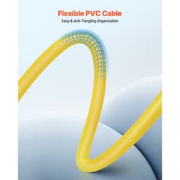 XLR kábel 6,1 m, balenie 6 kusov, tienené symetrické DMX mikrofónové káble (samec-samica), pozlátené 3-kolíkové XLR mikrofónové reproduktorové káble, pre osvetlenie pódia, mikrofóny, zosilňovače, mixéry, reproduktorové systémy - miniatúra 8
