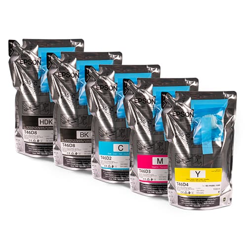 Epson UltraChrome DS, pre SureColor F6300/F9400/F9400H, atramentové balenie 1100 ml, rôzne farby