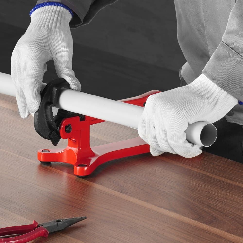 Prenosný zverák na rúry, ľahký hliníkový zverák na rúry s upínacou kapacitou 1/8" až 1-1/2", ideálny na inštaláciu, opravu a údržbu inštalácií na mieste