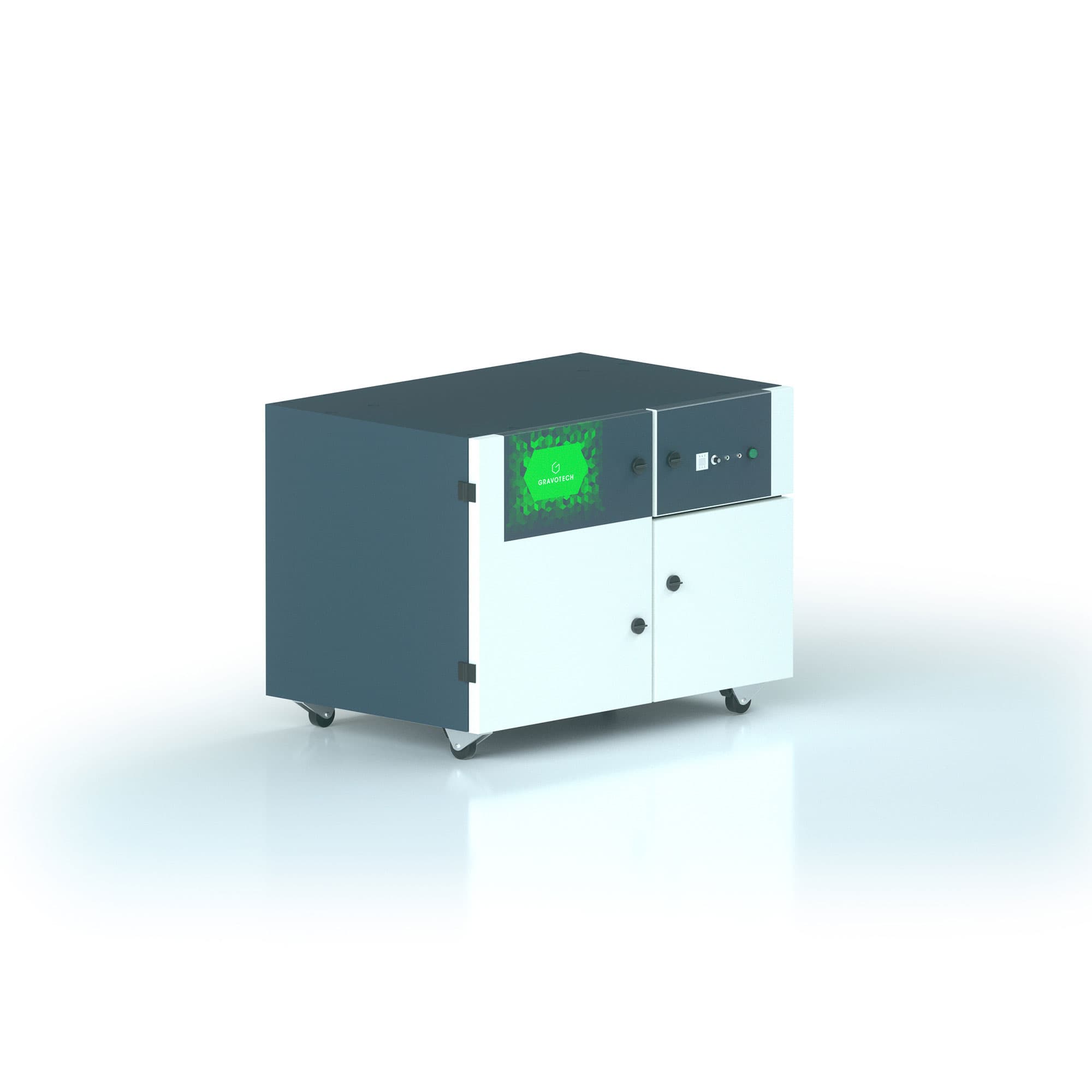 Stôl Gravotech s integrovaným odsávacím filtračným systémom LE140 pre laserový gravírovací stroj Gravotech LS100