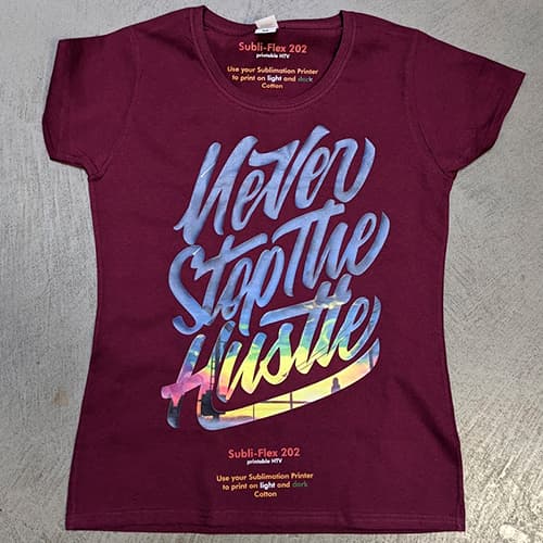 Potlačiteľná flexibilná fólia SubliFlex, rôzne rozmery