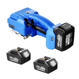 Automatický elektrický páskovací stroj na PP/PET pásky 0,9-1,6 cm - miniatúra 2