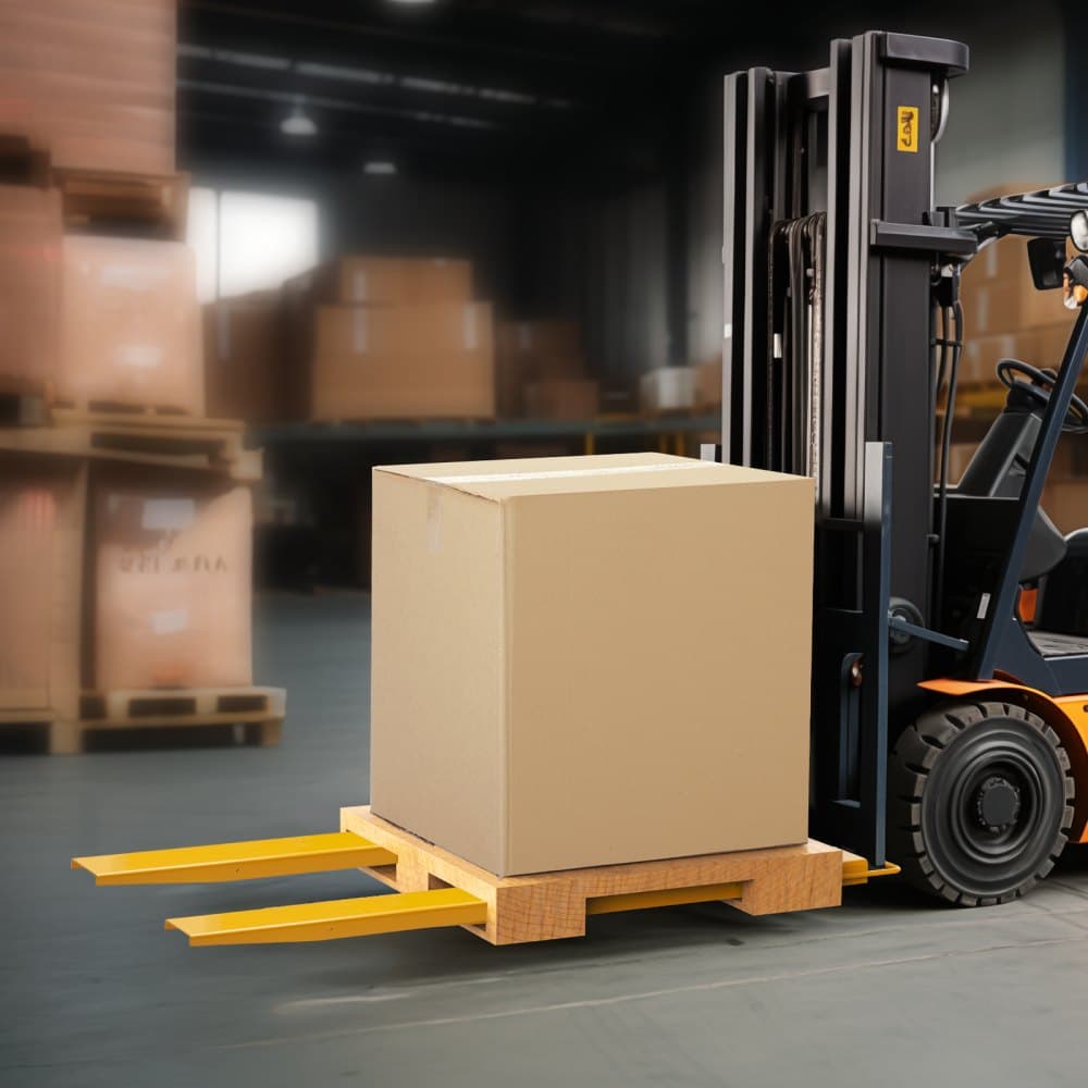 Predĺženia paletových vidlíc, dĺžka 1820 mm, šírka 115 mm, vysokovýkonné predĺženia vidlíc z uhlíkovej ocele pre vysokozdvižné vozíky, 1 pár predĺžení pre vysokozdvižný vozík, priemyselné nadstavce vidlíc pre vysokozdvižný vozík, žlté