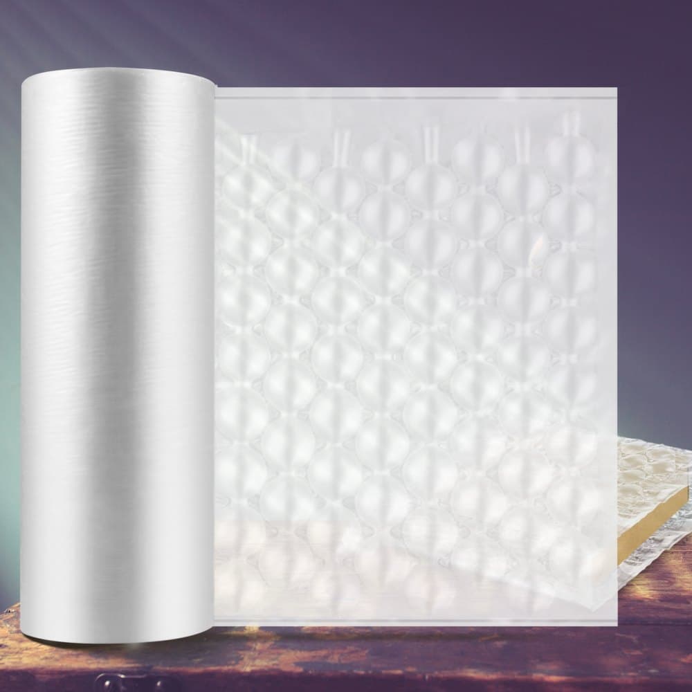 Vzduchová vankúšová fólia, dĺžka 300 m, bublinkové vrecká, vzduchový vankúš, šírka 400 mm, rolka, bublinkové vrecká, fólia pre baliaci stroj