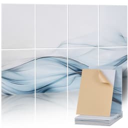 Balenie 8 umeleckých akustických panelov, 47,24 x 23,62 x 0,4 palca, zvukotesné nástenné dlaždice, samolepiace dekoratívne zvukovoizolačné dosky pre domácnosti, kancelárie, štúdiá, herne, divadlá, jednoduchosť - miniatúra 2