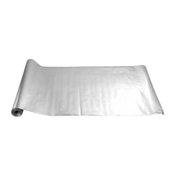 Dvojitá reflexná izolačná rolka, perforovaná tkaná sálavá bariéra, 0,15 mm 76,2 m x 1,22 m, obojstranná hliníková fólia, tepelne reflexný štít, tepelná izolačná rolka pre okno, strechu karavanu - miniatúra 3